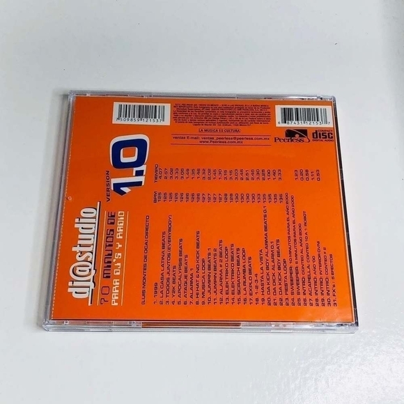 Rare! CD Luis Montes De Oca - DJ@Studio Vol. 1 - Picture 2 of 2